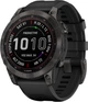 Спортивные часы Garmin fenix 7 Sapphire Solar Black DLC Titanium with Black Band (010-02540-35) - изображение 1