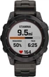 Спортивные часы Garmin fenix 7 Sapphire Solar Carbon Gray DLC Titanium with Titanium Band (includes black silicone band) (010-02540-39) - изображение 4