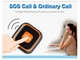 Персональний портативний GPS трекер для дітей з кнопкою SOS Badoo Security V28, чорний - зображення 5