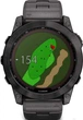 Спортивные часы Garmin fenix 7X Sapphire Solar Carbon Gray DLC Titanium with Titanium Band (includes black silicone band) (010-02541-27) - изображение 4