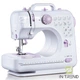 Швейна машинка електрична SEWING MACHINE FHSM-505 Біла побутова для шиття та домашнього використання з педаллю на 13 функцій від мережі - зображення 2
