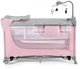 Ліжко-манеж з пеленатором Kinderkraft Leody Pink (KCLEOD00PNK00AC) - зображення 2