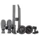 Мойка для кухни MIXXUS из нержавеющей стали MX7843-220x1.0-PVD 780x430мм прямоугольная врезная матовая 1мм черная на две чаши с сифоном MX0565 - изображение 3