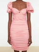 Платье короткое летнее женское Trendyol TPRSS21EL3376 36 Multi Color (8683043260291) - изображение 4
