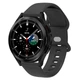Ремешок для Zepp E - черный / ширина крепления 20мм / силикон / Watchbands Eight (W41-0WB45101554) - изображение 1