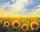 Картина по номерам Поле подсолнечников 40x50 BS135 - изображение 1