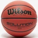 Мяч баскетбольный профессиональный Wilson Solution размер 7 композитная кожа (WTB0616XBDBB) - изображение 1