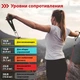 Набір еспандерів універсальний трубчасті фітнес гумки з 5 шт WCG SPORT T15 багатофункціональний тренажер для фітнесу рук, ніг, грудей, спини + Чохол - зображення 3