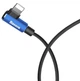 Кабель Baseus MVP Elbow Type USB 2.0 to Lightning 1.5A 2m Blue (CALMVP-A03) - изображение 4