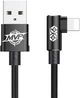 Кабель Baseus MVP Elbow Type USB 2.0 to Lightning 1.5A 2m Black (CALMVP-A01) - изображение 1