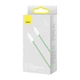 Кабель Baseus Dynamic Series USB-C to Lightning PD 20W Fast Charging 2m Green (CALD000106) - зображення 8