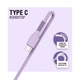 Кабель ACCLAB AL-CBCOLOR-L1PP USB-A to Lightning 1.2 м Фіолетовий (1283126518218) - зображення 3