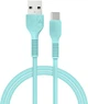 Кабель ACCLAB AL-CBCOLOR-T1MT USB-A to Type-C 1.2 м Мятный (1283126518256) - изображение 1