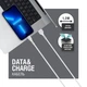 Кабель синхронизации ACCLAB AL-CBCOLOR-T1WT USB to Type-C 1.2 м Белый (1283126518287) - изображение 4