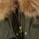 Парка H&M 0659453002 34 (160/80А) Темно-зеленая (ST2000000833063) - изображение 3