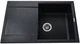 Кухонная мойка гранит GLOBUS LUX Komo 790x500 графит - изображение 1