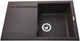 Кухонная мойка гранит GLOBUS LUX Komo 790x500 коричневый - изображение 1
