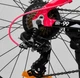 Велосипед Спортивный CORSO «ULTRA» 26" дюймов 70923 рама алюминиевая, оборудование Shimano 21 скорость, Розовый - изображение 8