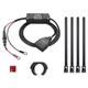 Зарядний пристрій USB для мотоцикла, HOCO Z45 Motorcycle Charger 1USB 2,4A чорний - зображення 2