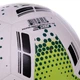 Мяч футбольный №5 PU ламинированная гибридная сшивка HYBRID SOCCERMAX FIFA FB-3119 (PU, белый-салатовый) - изображение 4