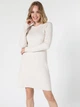 Платье короткое осеннее женское Colin's CL1055900 XS Beige (8682240947103) - изображение 1