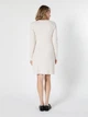 Платье короткое осеннее женское Colin's CL1055900 XS Beige (8682240947103) - изображение 2