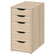 Комод IKEA ALEX біла морилка/імітація. дуб (804.735.47) - изображение 1