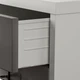 Комод на колесах IKEA HELMER темно-сірий / світло-сірий (504.943.63) - изображение 3