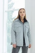Жіноча демісезонна куртка з плащівки з утеплювачем синтепон Seventeen L-XL Сірий (2000000176406) - изображение 2