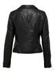 Куртка из искусственной кожи ONLY ONLGEMMA FAUX LEATHER BIKER OTW NOOS 38 Черный 15153079-Black - изображение 5