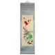 Свиток настенный Traditional Chinese Art Орхидея и птички Шелк Рисовая бумага Машинная вышивка 120х34 см (05763) - изображение 1