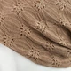 Шапка бини Beani'qe Lace One size Светлый коричневый (21819) - изображение 3