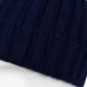 Шапка бини с помпоном Beani'qe Fur Bob Weal One size Тёмно-синий (22865) - изображение 2