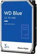 Жорсткий диск 3.5" 3TB Western Digital Blue SATA 3, 256MB, 5400rpm (WD30EZAZ) - изображение 1