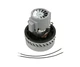 Двигун миючого порохотяга Ametek 1000W, H=168, сірий - 061300501 / VAC003UN - зображення 4