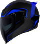 Шолом Icon Airflite Crosslink, S, Чорний/Синій (1314063) - зображення 3