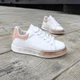 Кроссовки (криперы) женские Violeta White - PINK на прозрачной подошве 38р (24,5 см) - изображение 4
