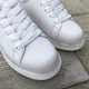 Кроссовки (криперы) женские Violeta ALL WHITE на прозрачной подошве 38р (24.5 см) - изображение 9