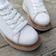 Кроссовки (криперы) женские Violeta White - PINK на прозрачной подошве 38р (24,5 см) - изображение 5