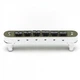 Бридж GRAPH TECH PS-8843-N0 STRING SAVER RESOMAX NV1 AUTOLOCK BRIDGE 4MM NICKEL - изображение 1
