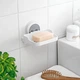 Мильниця MBM HOME BP-4 клейка пластикова біла - зображення 12