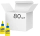 Упаковка клея Buromax ПВА 50 мл х 80 шт (BM.4831) (4823078948014) - изображение 1