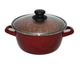 Кастрюля с крышкой Vitrinor Toscana Terracotta 1105728 (20см, 2.5л) - изображение 1