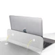Чехол подставка для ноутбука из Эко-кожи DDC Stand Sleeve для MacBook Air / Pro 13-14 Серая (DDC-TU02) - изображение 5
