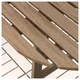 Стіл для балкону і 2 стільці ASKHOLMEN IKEA 892.860.04 сіро коричневий/Kuddarna бежевий - зображення 4