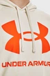 Чоловічий бежевий худий UA Rival Fleece Big Logo HD Under Armour XXL 1357093-279 - зображення 4