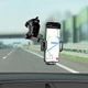 Автоутримувач BOROFONE BH53 Windy center console car holder Чорний - зображення 5