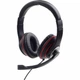 Наушники Gembird MHS-03-BKRD Black/Red (MHS-03-BKRD) - изображение 1