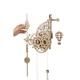 Конструктор Ugears Аеро Годинник. Настінний годинник з маятником (70154) - зображення 4