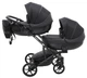 Коляска 2 в 1 для двойни Bair Next DUO Soft 02 чёрный - изображение 3